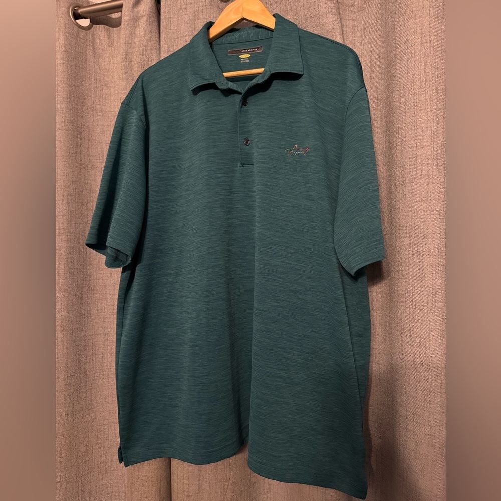 EUC Greg Norman Green Polo Shirt - Men’s Sz. 3XL